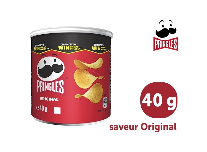 PRINGLES BTE 40g ORIGINAL  (12)