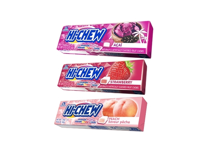 PROMOTION   PRES. 3 BOITES HI CHEW NOUVEAUTES