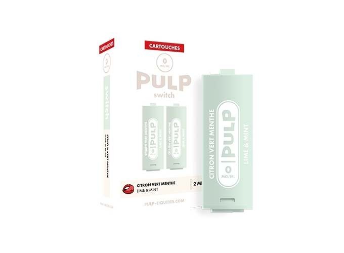 PULP  2 POD CITRON VERT MENTHE 00 MG