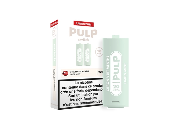 PULP  2 POD CITRON VERT MENTHE 20 MG