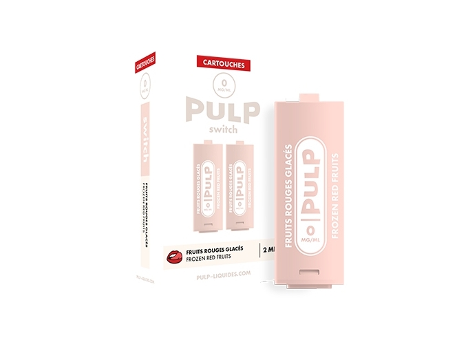 PULP  2 POD FRUITS ROUGES GLACÉS 00 MG