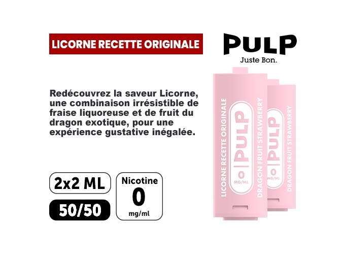 PULP  2 POD LICORNE 00 MG