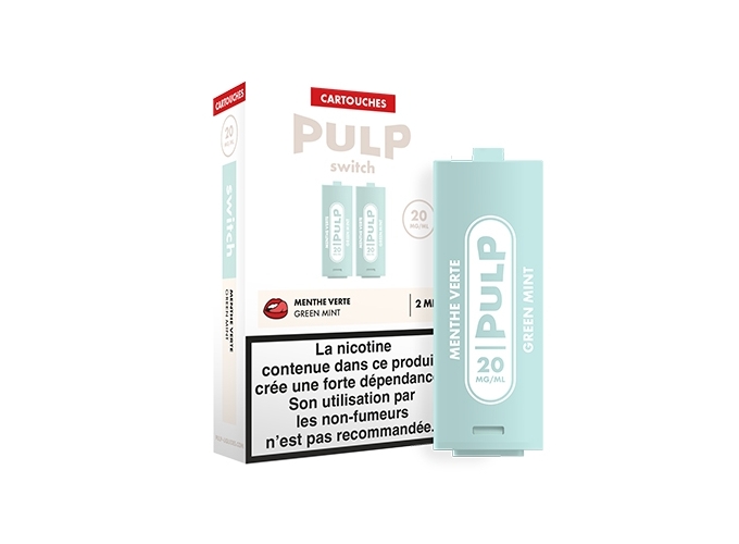 PULP  2 POD MENTHE VERTE 20 MG