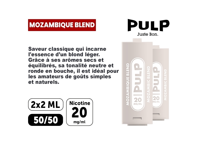 PULP  2 POD MOZAMBIQUE 20 MG