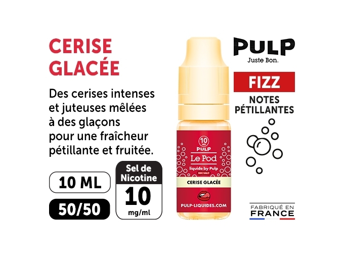 PULP FIZZ 10 ML CERISE GLACEE 10 MG ML