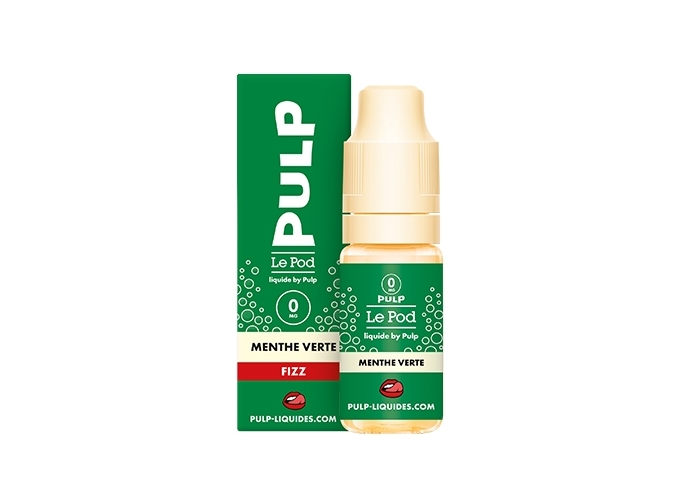 PULP FIZZ 10 ML MENTHE VERTE  00 MG ML