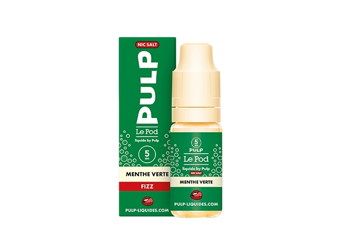 PULP FIZZ 10 ML MENTHE VERTE  05 MG ML
