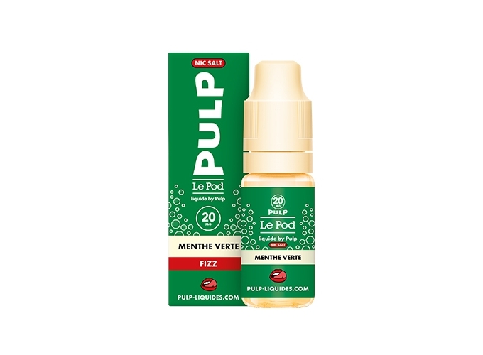 PULP FIZZ 10 ML MENTHE VERTE  20 MG ML