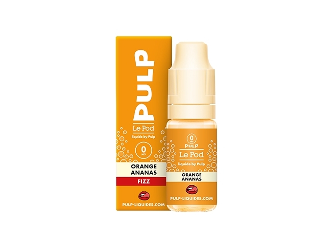 PULP FIZZ 10 ML ORANGE ANANAS  00 MG ML