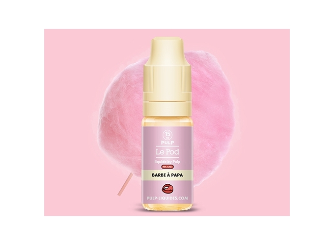 PULP LE POD BARBE A PAPA 10 ML  15 MG ML