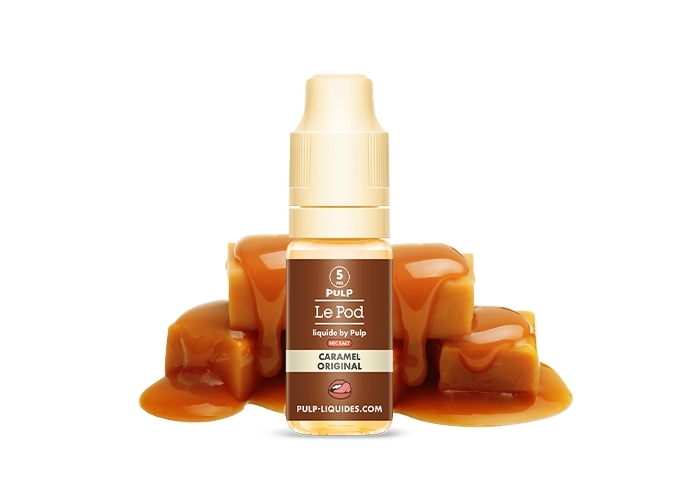 PULP LE POD CARAMEL ORIGINAL 10 ML  05 MG ML