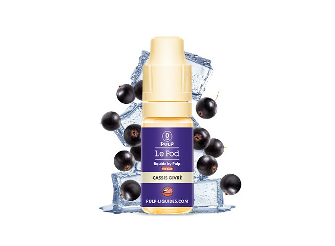 PULP LE POD CASSIS GIVRÉ 10 ML  00 MG ML