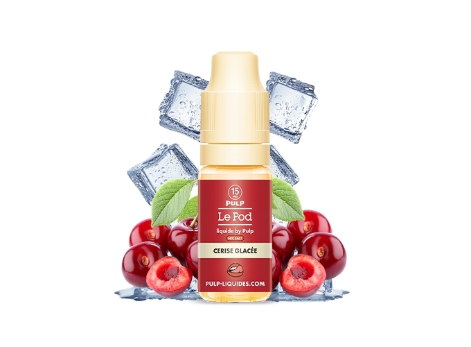 PULP LE POD CERISE GLACÉE 10 ML  15 MG ML
