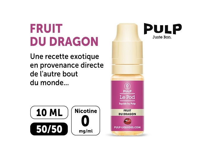 PULP LE POD FRUIT DU DRAGON 10 ML  00 MG ML