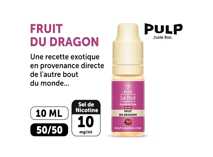 PULP LE POD FRUIT DU DRAGON 10 ML  10 MG ML