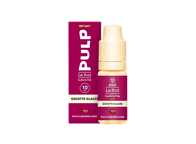 PULP LE POD GRIOTTE GLACÉE 10 ML  10 MG ML
