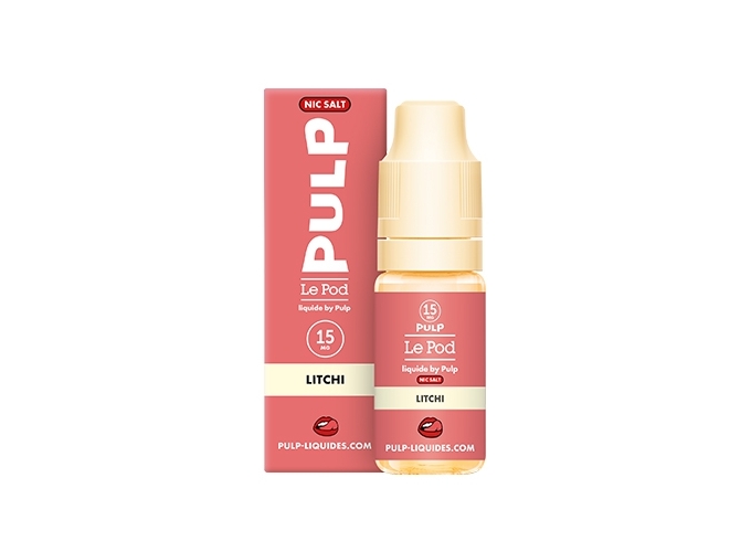 PULP LE POD LITCHI 10 ML  15 MG ML