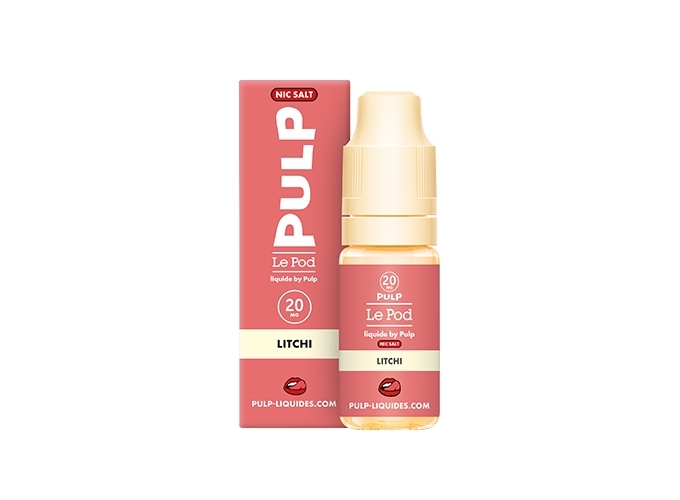 PULP LE POD LITCHI 10 ML  20 MG ML