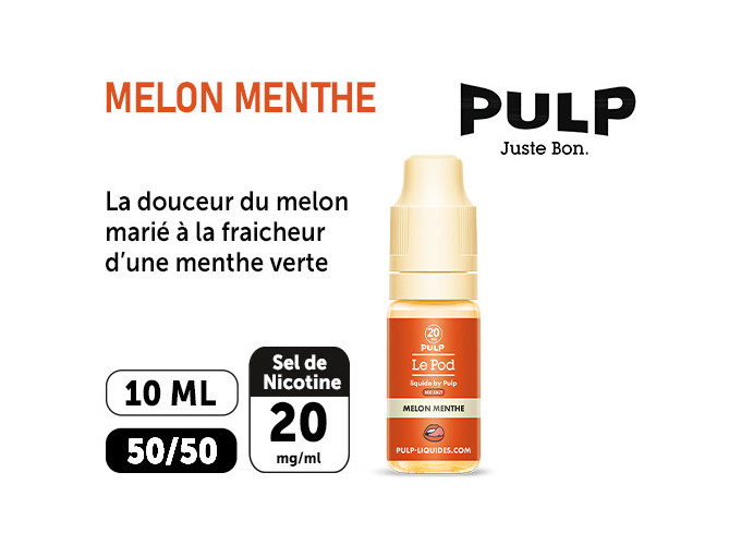PULP LE POD MELON MENTHE  10 ML 20 MG ML