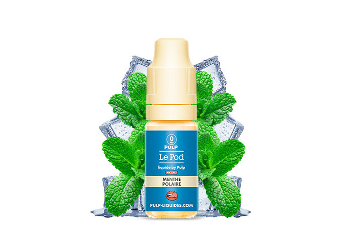 PULP LE POD  MENTHE POLAIRE  10 ML 00 MG ML