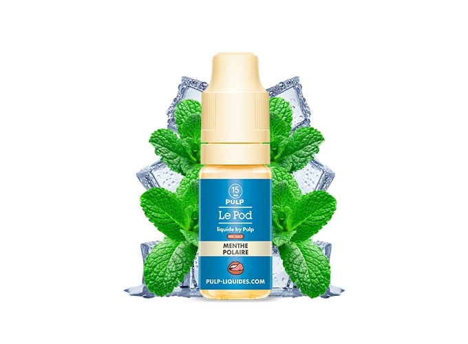 PULP LE POD  MENTHE POLAIRE  10 ML 15 MG ML