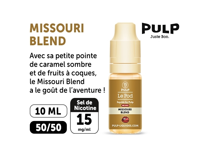 PULP LE POD MISSOURI BLEND 10 ML  15 MG ML