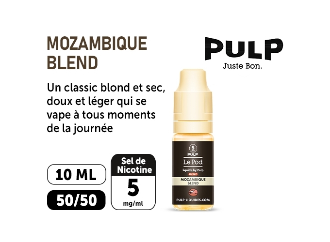 PULP LE POD  MOZAMBIQUE  10 ML 05 MG ML