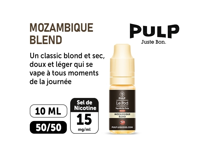 PULP LE POD  MOZAMBIQUE  10 ML 15 MG ML