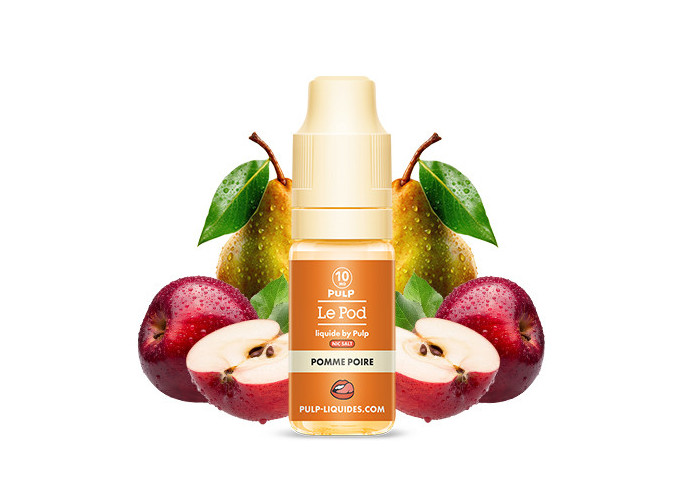 PULP LE POD  POMME POIRE  10 ML 10 MG ML