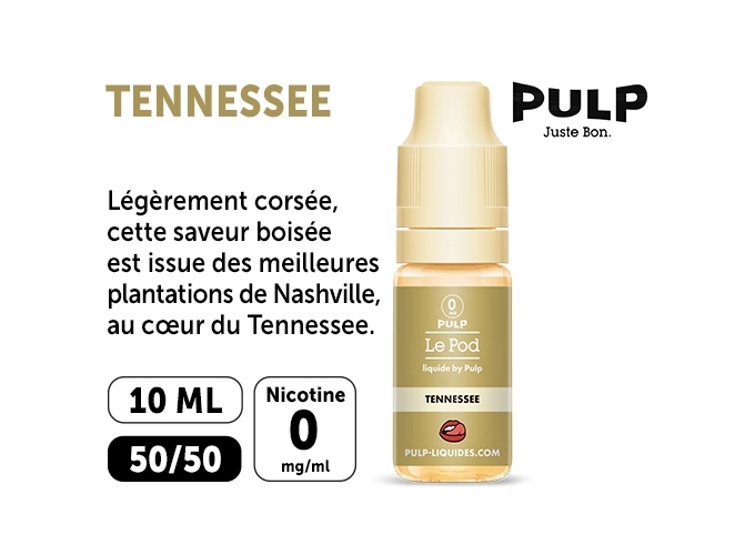 PULP LE POD TENNESSEE 10 ML  00 MG ML