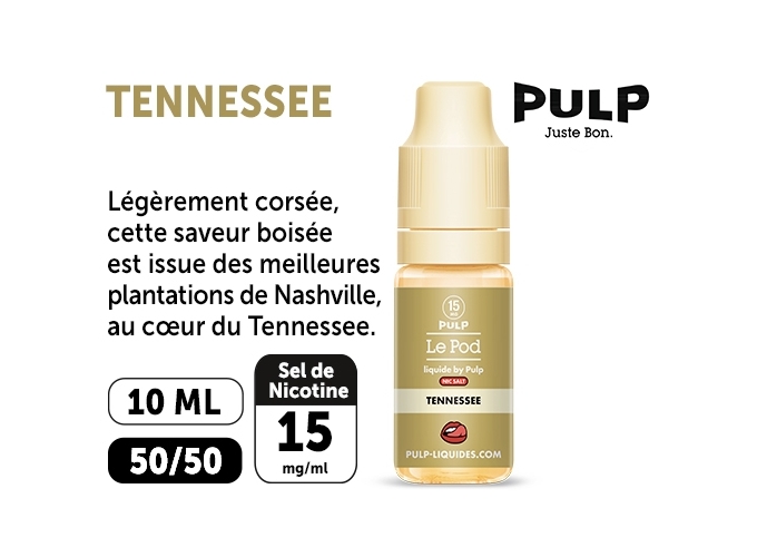 PULP LE POD TENNESSEE 10 ML  15 MG ML