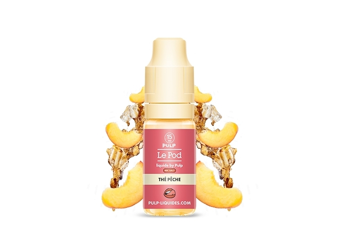 PULP LE POD  THÉ PECHE  10 ML 15 MG ML