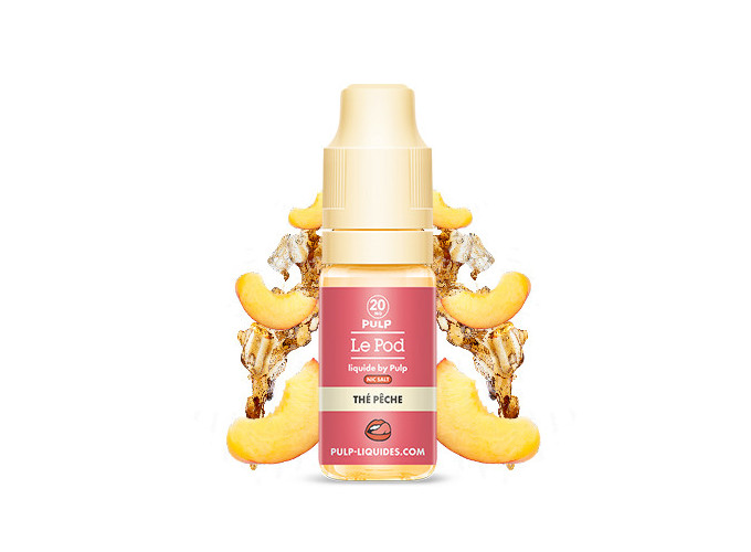 PULP LE POD  THÉ PECHE  10 ML 20 MG ML