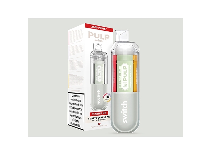 PULP STARTER KIT SWITCH GRISE 10 MG