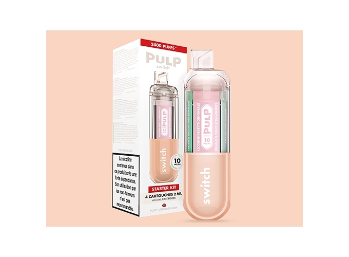 PULP STARTER KIT SWITCH ROSE 00 MG