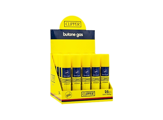 RECHARGE GAZ 16ML CLIPPER  (25)