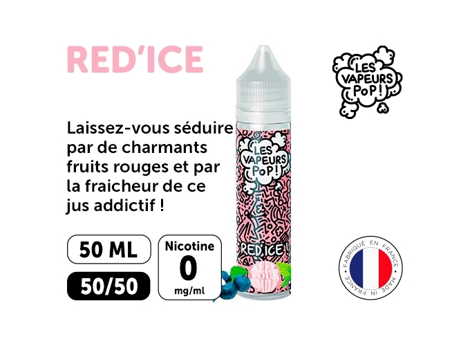RED'ICE 50ML LES SAVEURS POP