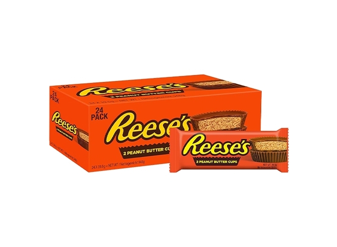 REESE'S PEANUT BUTTER 2 CUPS 39.5g  (BTE 24)