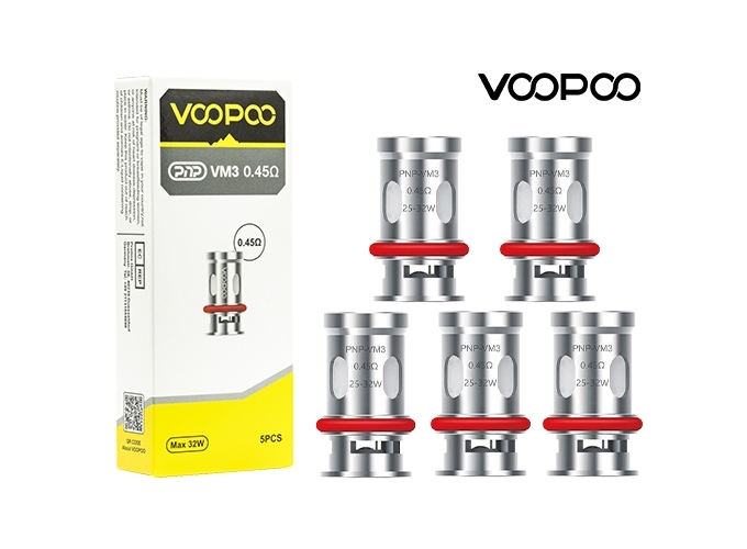 RESISTANCE VOOPOO VM3 0.45 OHM (5)