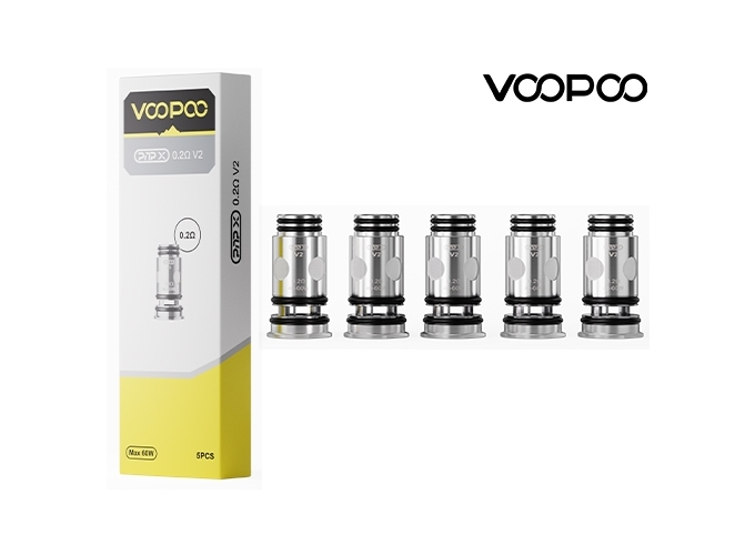 RESISTANCES PNP X V2 0.2 ohm VOOPOO (5)