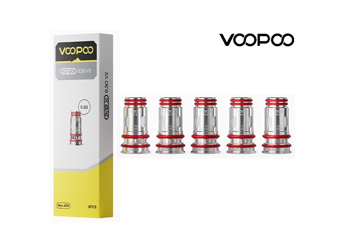 RESISTANCES PNP X V2 0.30 ohm VOOPOO (5)