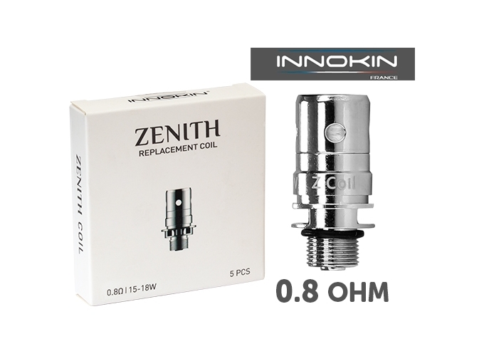 RESISTANCES POUR CLEAROMISEUR ZENITH 0.8 OHM (5)