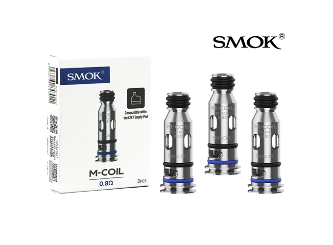 RESISTANCES POUR SMOKE TECH 247 0.8 OHM (3)