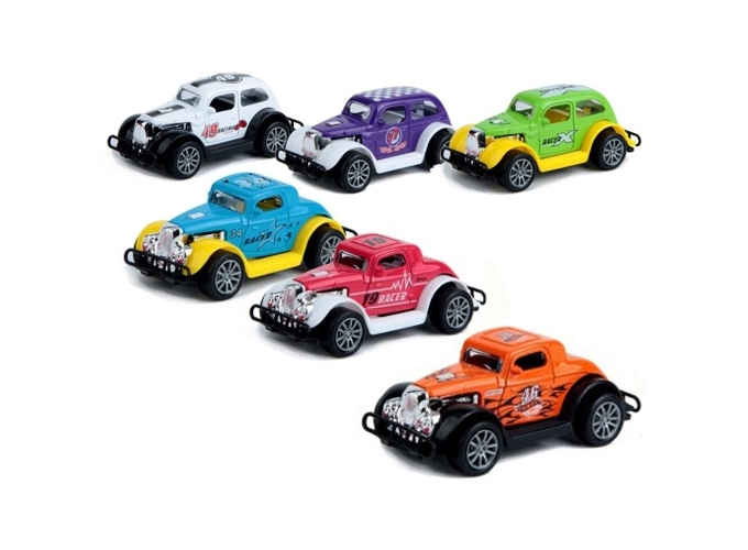 ROADSTER 9CM METAL RETROFICTION 4 ASSORTIS (24)