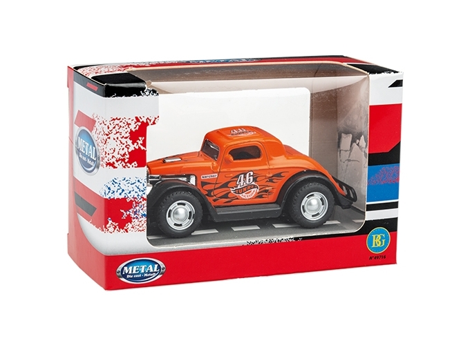 ROADSTER 9CM METAL RETROFICTION 4 ASSORTIS (24)