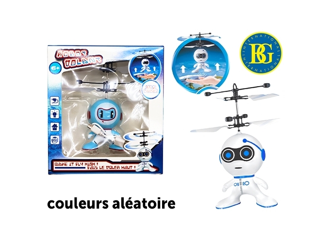 ROBOT RADIO COMMANDE couleurs assorties 13CM (1)