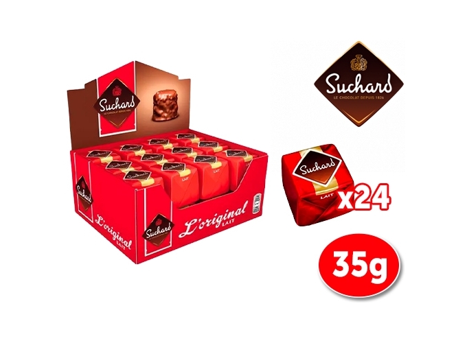 ROCHER SUCHARD 35g LAIT (BTE.24)