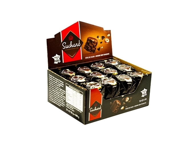 ROCHER SUCHARD 35g NOIR (BTE.24)