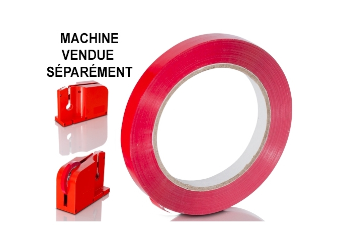 ROULEAU ADHESIF ROUGE 100Ms X 12MM (1)