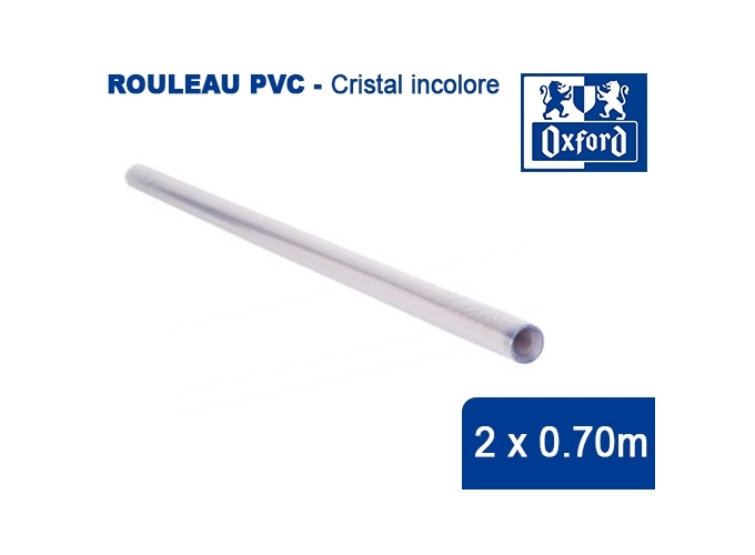 ROULEAU PVC 2X0,70M CRISTAL INCOLORE (45)
